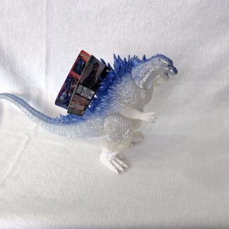Bandai 8in Godzilla 2002 Translucent White Theater Exclusive Blue Fins
