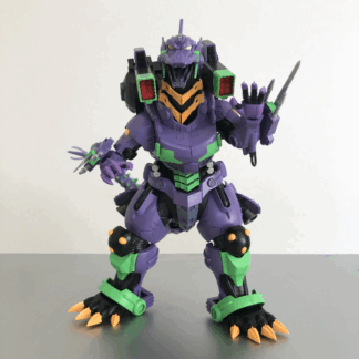 Aoshima Evangelion Mechagodzilla (Type-3 Kiryu EVA Unit-01 Color Ver.) PURPLE